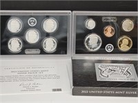 2022 Silver Proof Set Coins