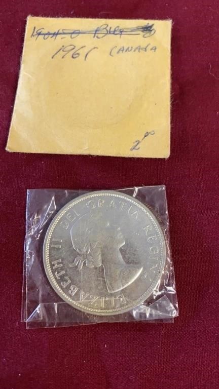 1961 CANADA SILVER DOLLAR