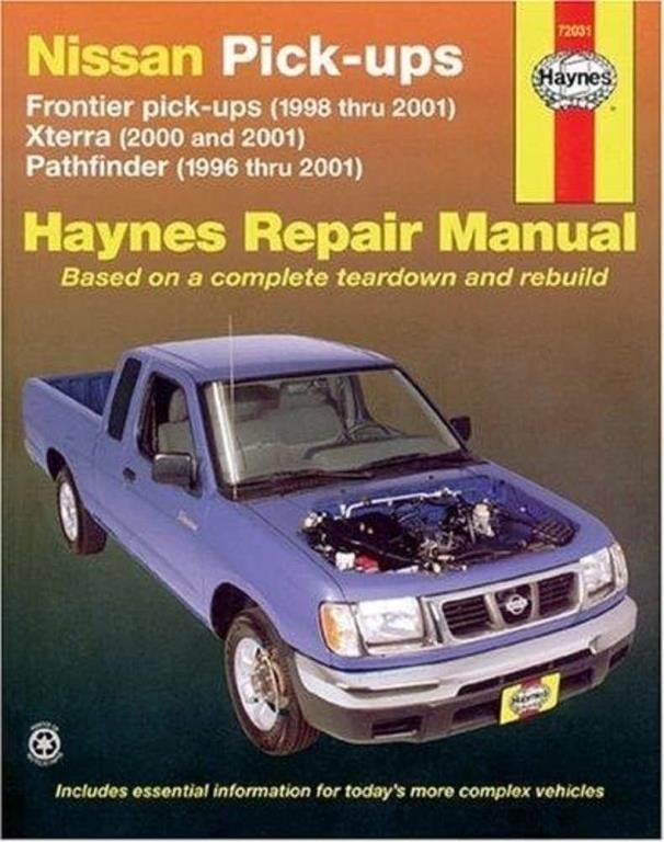 (U) Manual Nissan Frontier 98-04 Pathfinder 96-04