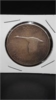 1967 CANADIAN SILVER DOLLAR COIN