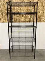 5-Tiered Metal Shelving Unit