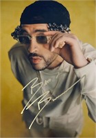 Autograph COA Bad Bunny Photo