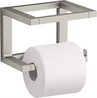 Kohler Draft Toilet Paper Holder, Brushed Nickel