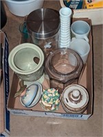 Popeye glass, Canister, Covered dishes, mugs, etc