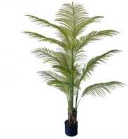 $127  Artificial Areca Palm Plant, 3.9-6.8 Ft