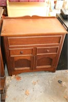 32 x 18 x 31 Antique Wash Stand Commode
