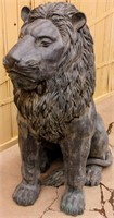 Metal Sculpture Bronze Yard Art Lion