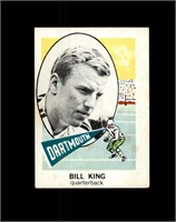 1961 Nu-Card #120 Bill King VG-EX to EX+