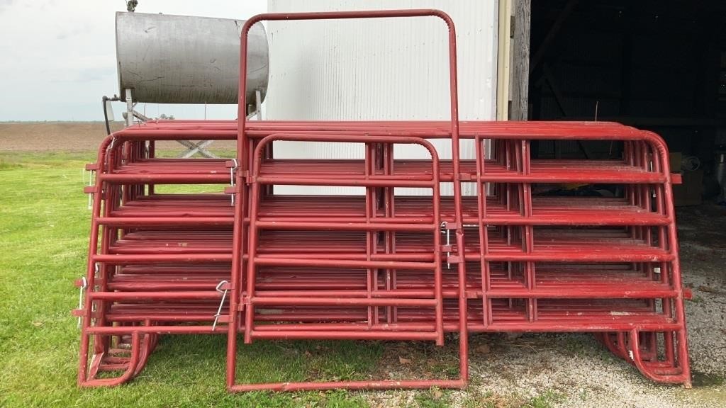 12-section cattle corral