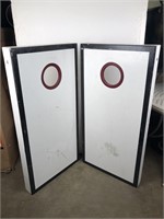 Pair of  Cornhole game boards