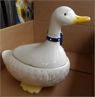 Goose Cookie Jar