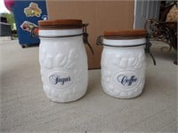 Sugar / Coffee Milk Glass Container