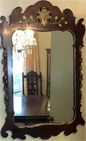 F - FRAMED WALL MIRROR 26X44" (B55)