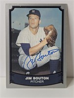 Jim Bouton Autograph