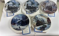 5 - decorator plates - Railroad theme