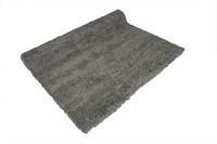 Area Rug Heather Grey Shag 5’x8'