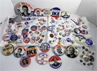 (115) POLITICAL PIN LOT -  EARLY DATE to