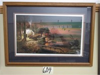 "Hunter's Haven" by Terry Redlin Framed Picture