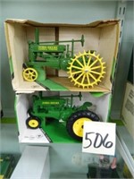 (2) John Deere Model A Tractors (NIB)