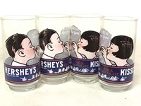 Libbey Hershey’s Kisses Glass Tumblers Set of 4