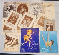 1930s/40s Playbills NY Theatres & Henie Ice Revue