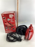 Dirt Devil Scorpion Corded Hand Vac, inflator and