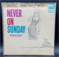 Vintage Jules Dassin Vinyl - Never on Sunday