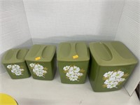 Vintage canister set