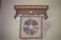 Quilt rack, wall hangings