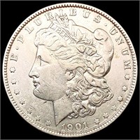 1901 Morgan Silver Dollar CLOSELY UNCIRCULATED