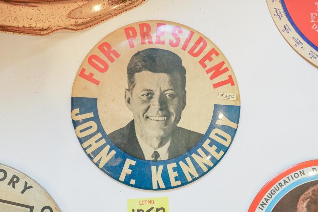 JFK Presidential Political Button