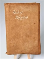 RARE!! Leather Bound "Vicar of Wakefield"