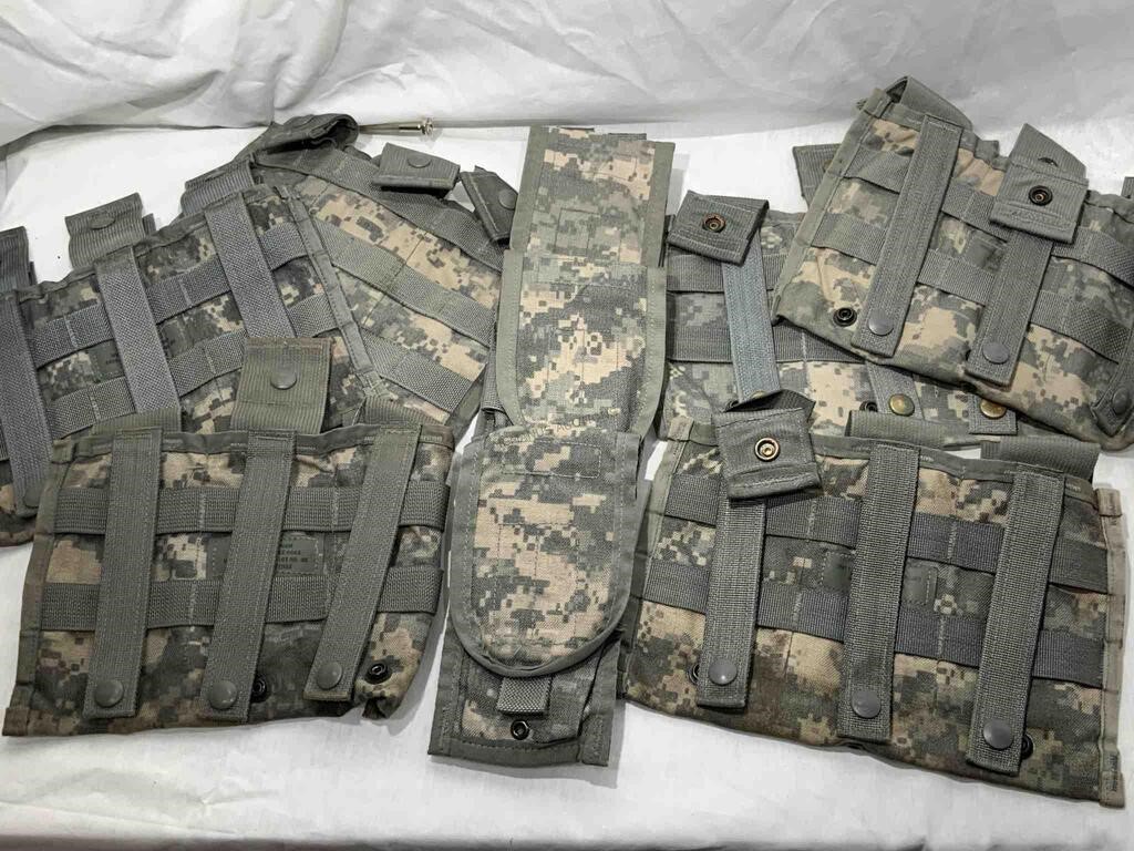 Assorted Military Magazine Pouches and More