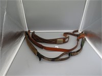 3 Assorted Leather Slings