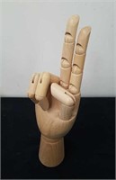 10-in opposable wooden hand