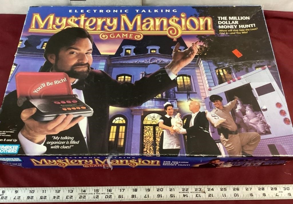 Mystery Mansion Electronic Talking Game From 1995