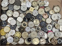 For Parts- Over 100 VTG Mechanical Watch Movements