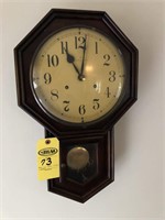 Hamilton Wall Clock w/ Key