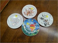4 Collectors Plates