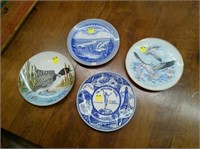 4 Collectors Plates