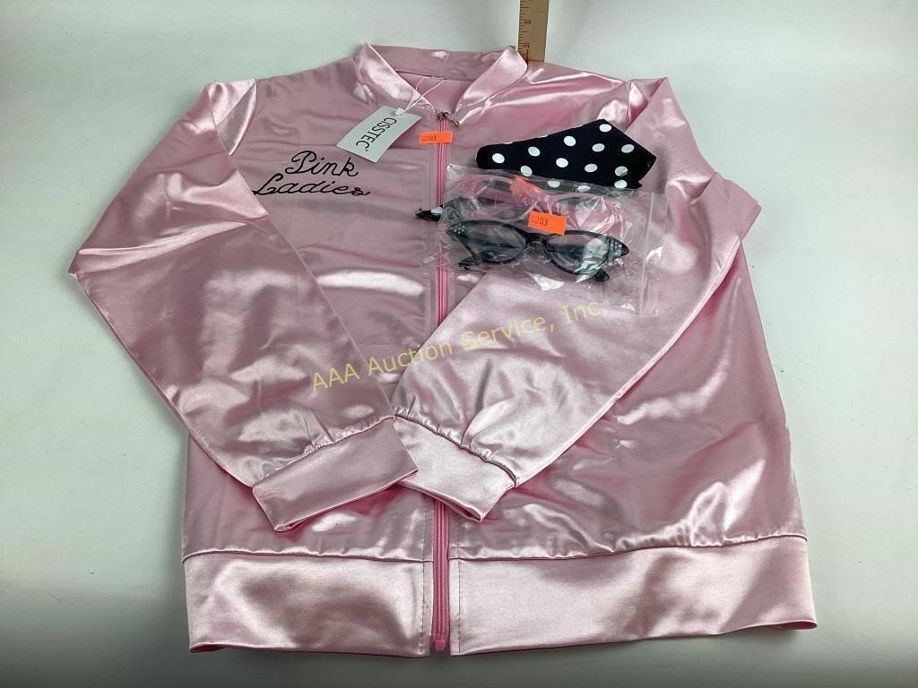 Cisstec Grease Pink Ladies Jacket Womens Size