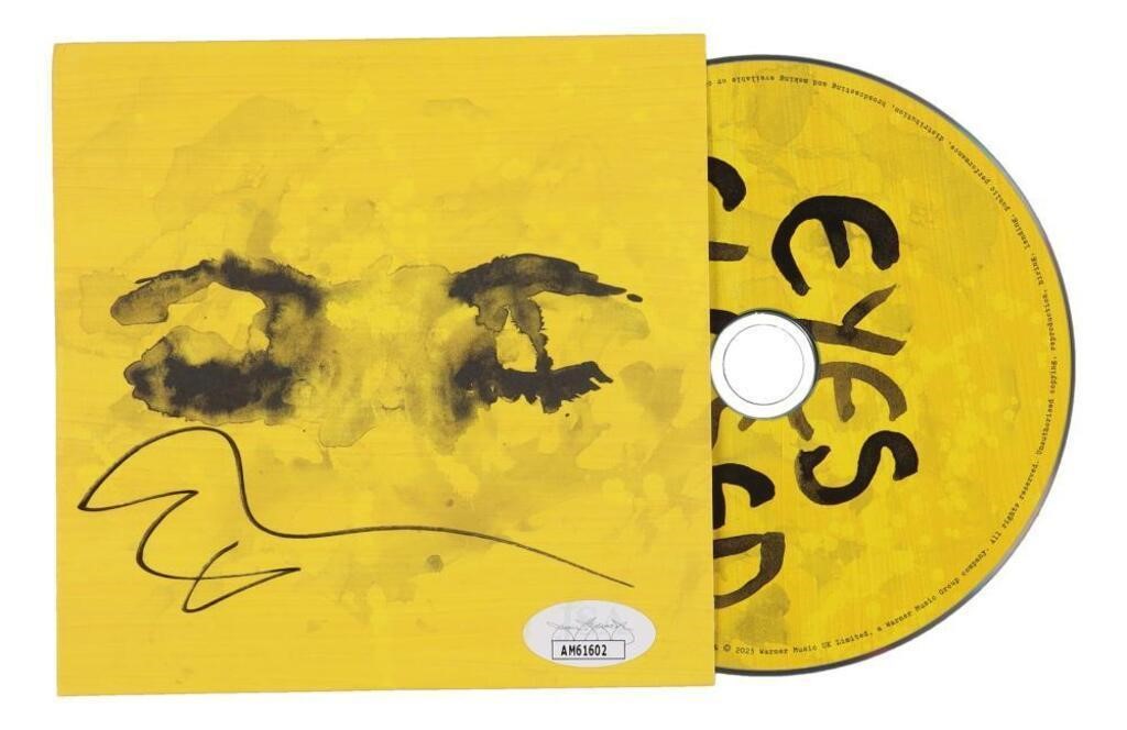 Ed Sheeran Signed "Eyes Closed" CD Album (JSA)