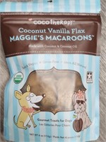 Cocotherapy Maggie's macaroons vanilla flax