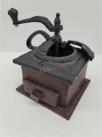 Antique cast iron coffee grinder