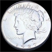 1927 Silver Peace Dollar UNCIRCULATED