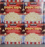 (4) Kirkland Microwave Popcorn Boxes #2