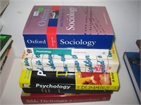 BOOKS LOT ~ PSYCHOLOGY SOCIOLOGY & REFEREENCE