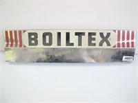 Boiltex metal advertising sign