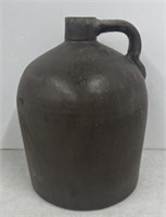 (F) Vintage Gray Stoneware Jug. 10 1/2 Inches