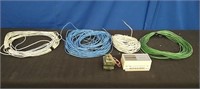 4 Partial Rolls Electrical Wire, Honeywell